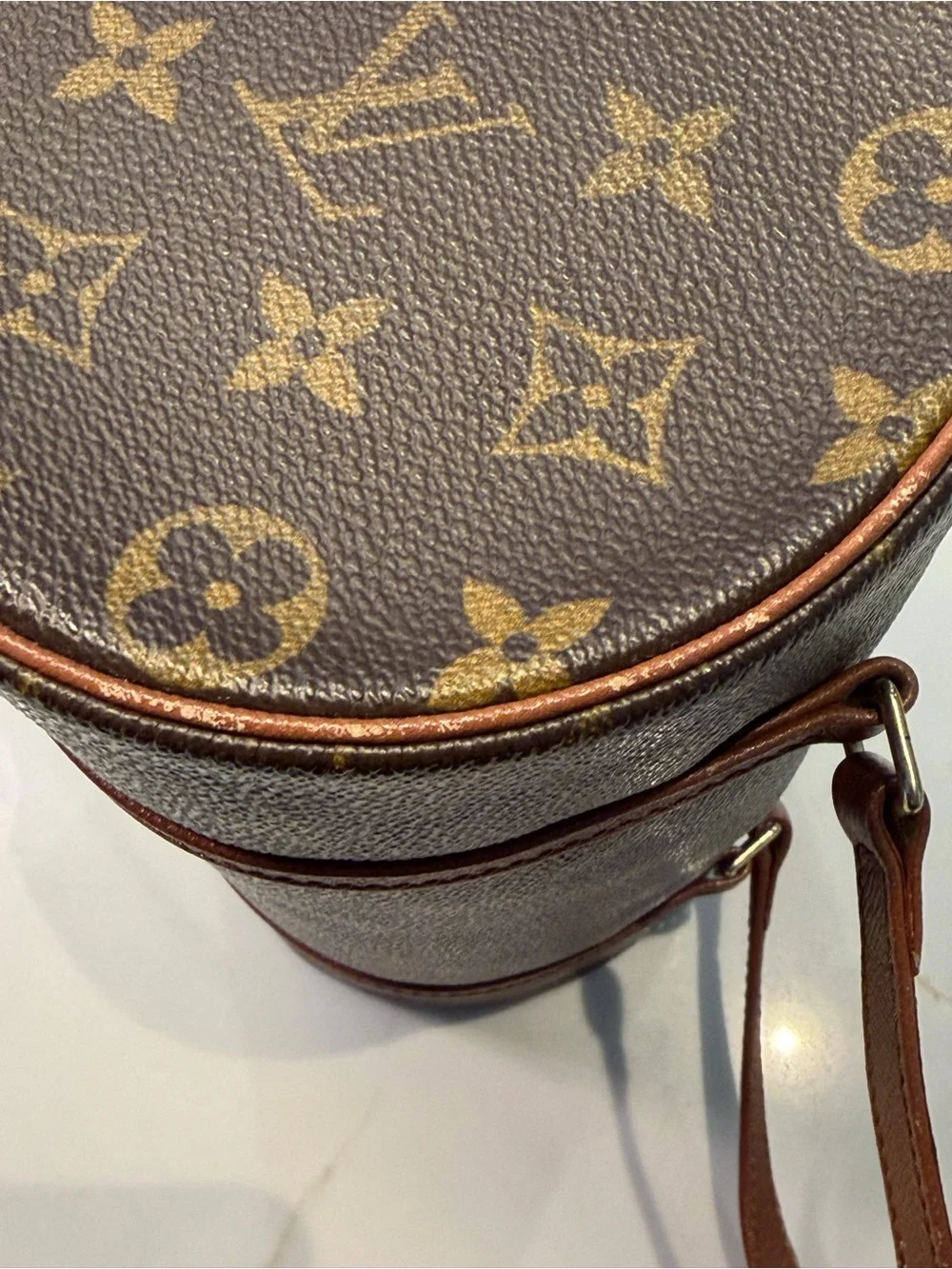 Louis Vuitton Papillon 26 Monogram Barrel Bag in Brown - AUTHENTIC- Vintage 1997